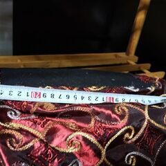 刺繍入り おしゃれな手提げバッグ ほとんど新品の画像