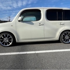 日産 Z12 キューブ  ローダウンの画像