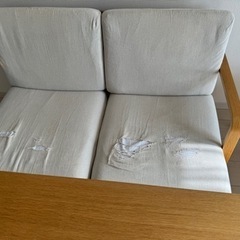 MUJI 無印良品 ダイニングセットの画像