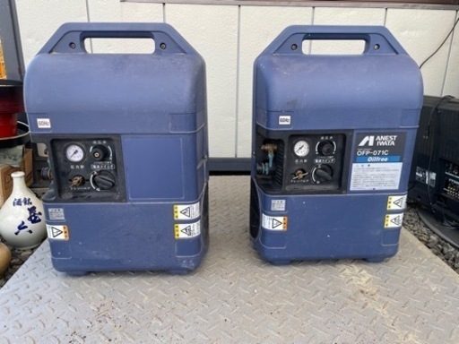 (商談中)コンプレッサー  アネストイワタ  100V