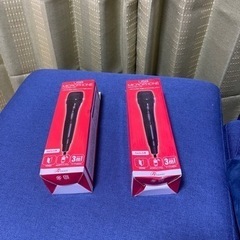 Switch WiiU PS4 用マイク3メートル　2つセット