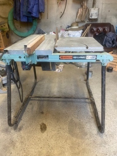 日立　ベンチ丸のこ　305mm c12f 卓上 スライド テーブル
