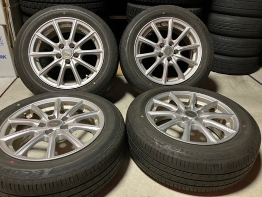 185/60R15ラジアルタイヤ付きホイール4本　シエンタ等　ランクB