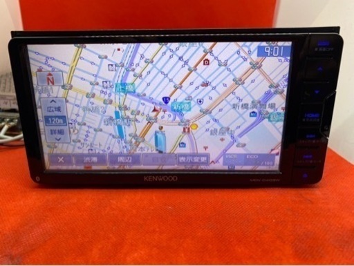 KENWOOD 2023年地図　MDV-D403W 新品バックカメラ付フルセット　ち-12