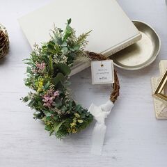 春風のミモザのハーフリース　募集中の画像