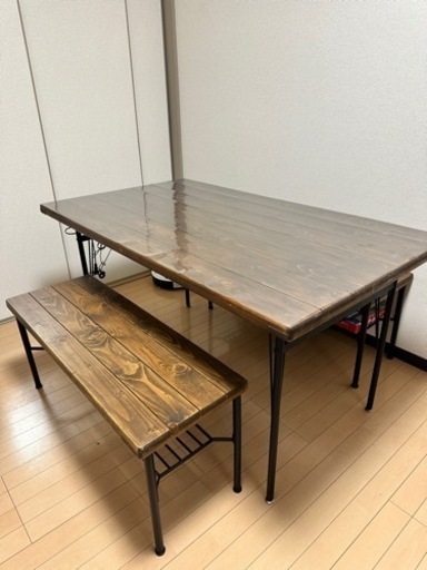 【受け渡し決定済み】ダイニングテーブルセット