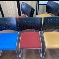 【10脚セット】　スタッキングチェア　スタックチェア　ミーティン...