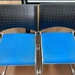 【10脚セット】　スタッキングチェア　スタックチェア　ミーティングチェア　香春町の画像