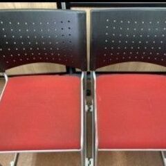 【10脚セット】　スタッキングチェア　スタックチェア　ミーティングチェア　香春町の画像