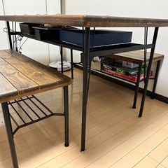 【受け渡し決定済み】ダイニングテーブルセットの画像