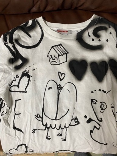 メンズ Adam Neate for PRADA T-shirt project UNSPOKEN DIALOGUE SUMMER 2007