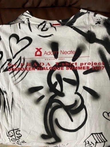 メンズ Adam Neate for PRADA T-shirt project UNSPOKEN DIALOGUE SUMMER 2007
