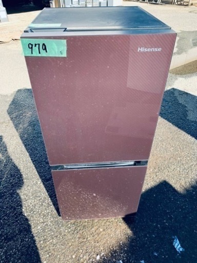 Hisense 2ドア冷凍冷蔵庫　HR-G13A-BR