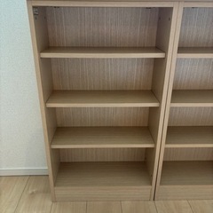 Nスリムキャビネット（起立木工）×2個の画像