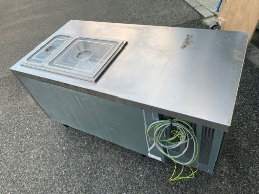 ■中古品 ホシザキ業務用低コールドテーブル RL-120SNCG-ML 2019年 1200ｘ600ｘ600ｍｍ 動作問題なし　冷蔵庫