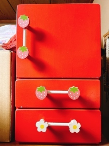 マザーガーデン野いちごのおままごとチルド冷蔵庫