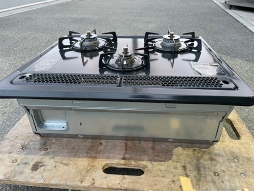 ■中古品ハーマンビルトイン LPガス DG32Q1V 2018年 LH1633AOWHV 動作問題なし ■
