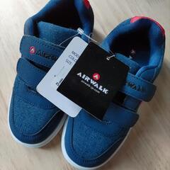【購入者様決定】AIR WALK エアウォーク デニム風生地スニ...
