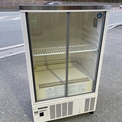 ■中古品 ホシザキ小形冷蔵ショーケース SSB-63CTL2 2018年 124L 630ｘ450ｘ1080ｍｍ 動作問題なし■