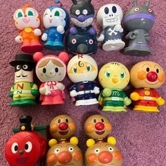 (決まりました)アンパンマン 柔らかいゴム素材フィギュア