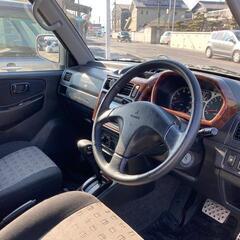 車検６年１０月　4WD　リフトアップ　ターボ パジェロミニ　の画像
