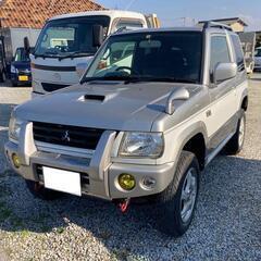 車検６年１０月　4WD　リフトアップ　ターボ パジェロミニ　
