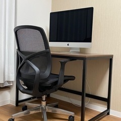 新生活に⭐︎パソコンデスクとチェアセットの画像