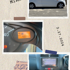 SOLD OUT　H26ダイハツ　ミラTX4WD　【車検2024年12月】の画像