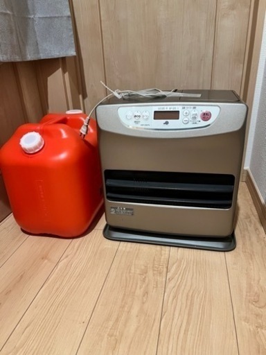 灯油ストーブ+20L+給油ポンプ