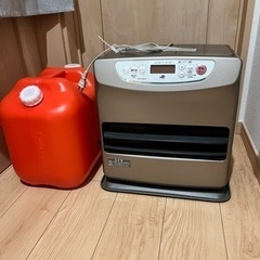 灯油ストーブ+20L+給油ポンプ