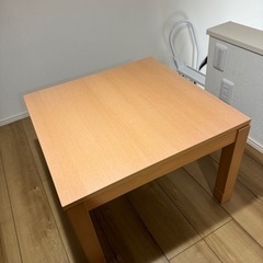 ミニこたつ　約60×60cmの1人用サイズの画像