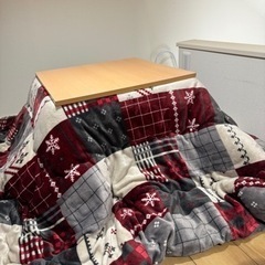 ミニこたつ　約60×60cmの1人用サイズの画像