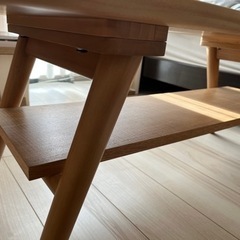 ローテーブル【組み立て可能】の画像