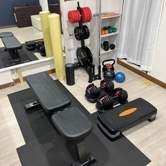 自宅トレーニング用機材一式