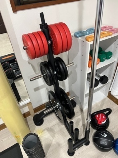 自宅トレーニング用機材一式