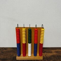 ☆彡知育玩具☆彡　ボーネルンド　アバカスL　数字　学習　美品の画像
