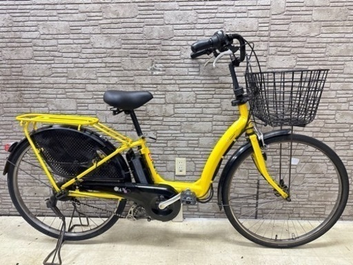 東京23区配達無料　新基準　ブリヂストン　ボーテアシスタ　6.6Ah リチウム 電動自転車 中古 1937