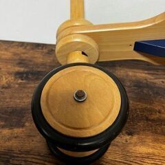 ☆彡知育玩具☆彡　ボーネルンド　木製四輪プッシュバイク　はじめての木製バイク　美品の画像