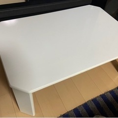【値下げ】ローテーブル　ホワイトの画像