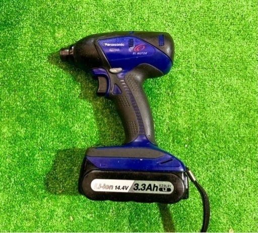 ♦️動作良好品♦️パナソニック/インパクトドライバーセット コードレス 14.4V EZ7543★大容量3.3Aバッテリー×2★検索用マキタ 日立
