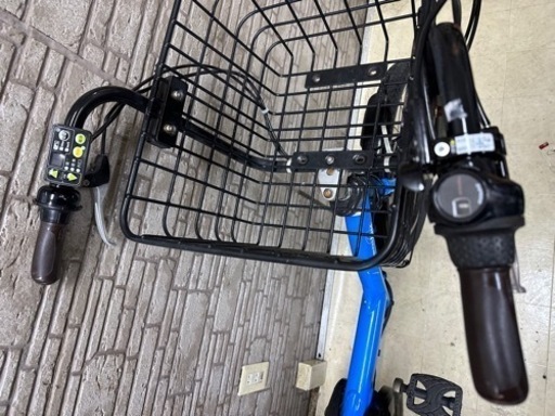 東京23区配達無料　新基準　ヤマハ　パスキスミニ　8.7Ah リチウム 電動自転車 中古 1236