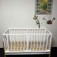 そいねーるⅢ　ベビーベッド　高さ調整可　美品の画像