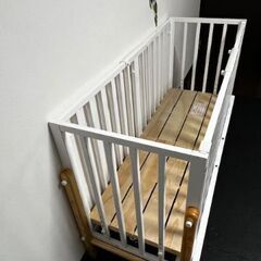 そいねーるⅢ　ベビーベッド　高さ調整可　美品の画像