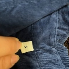 無印良品　シャツ　ブルーの画像