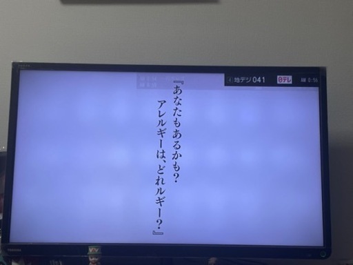 【3/10引き取り可の方限定】TOSHIBAテレビ
