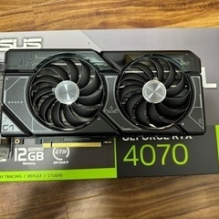 ASUS RTX4070 12GB
