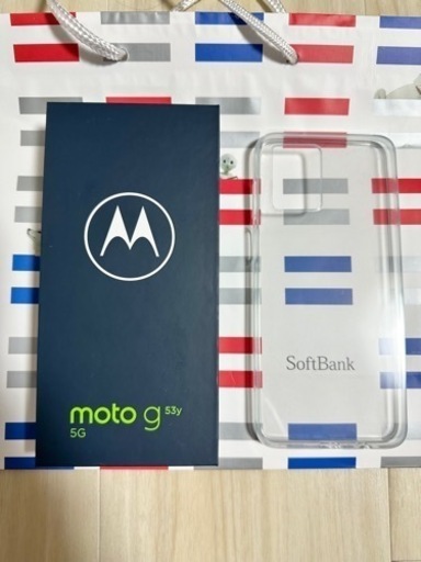 【新品•未使用】moto g53y 5G インクブラック 128GB 携帯電話