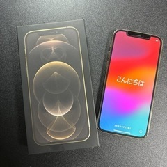 【美品】iPhone12pro ゴールド 256GB SIMフリー