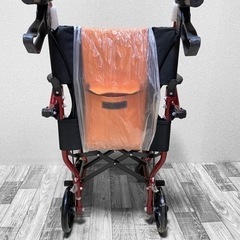 簡易車椅子 Nice Way4 ナイスウェイ4 軽量コンパクト ベルト付きの画像
