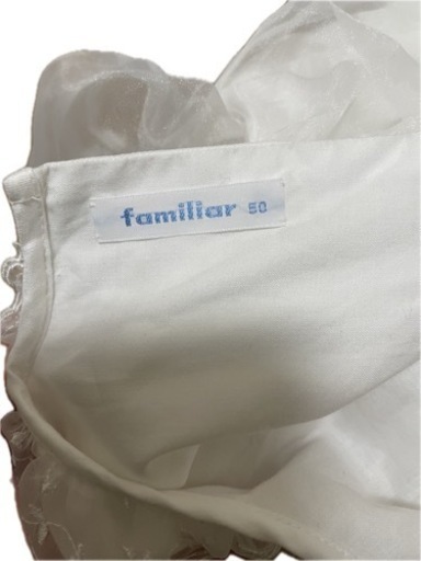 ファミリア　familiar セレモニードレス　ベビードレス